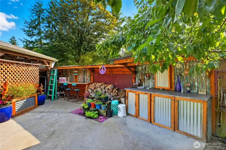 Back Patio Area