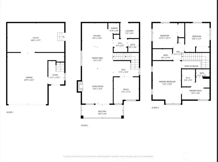 Floor plan- Look at all this space and WOW the storage/hobby area!