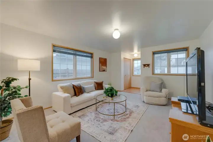 The Perfect Size Living Room