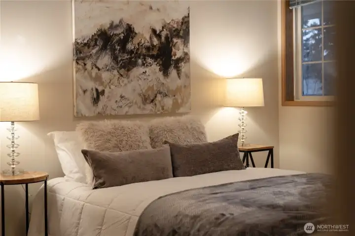 Sweet Dreams await! Queen Sz Bed shown