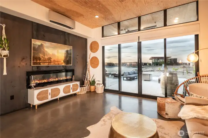 Another view of the exquisite living area