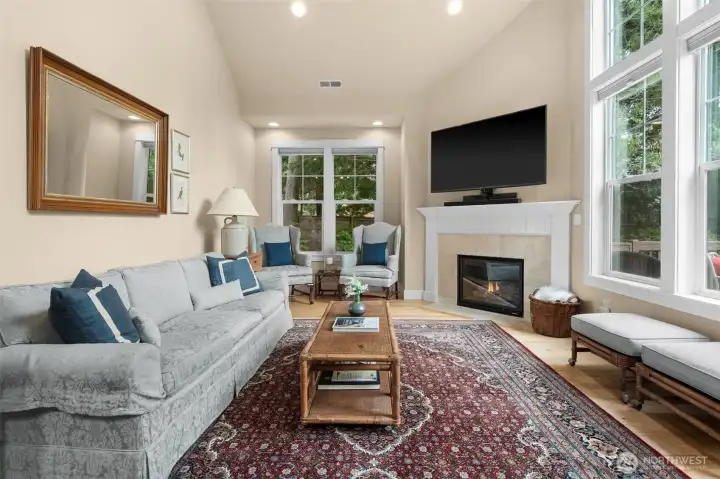 Windows bring in tons of natural light