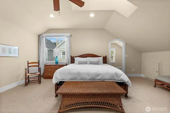 Complete with a walk-in closet and tons of storage