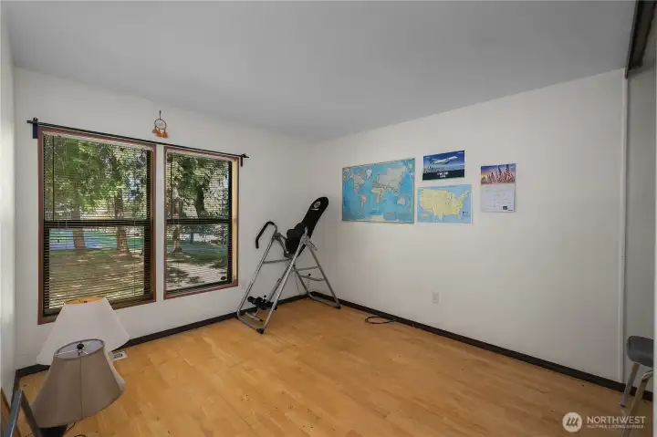 Den - Create a home office, guest space, hobby room, or den with a peaceful view toward the lake.