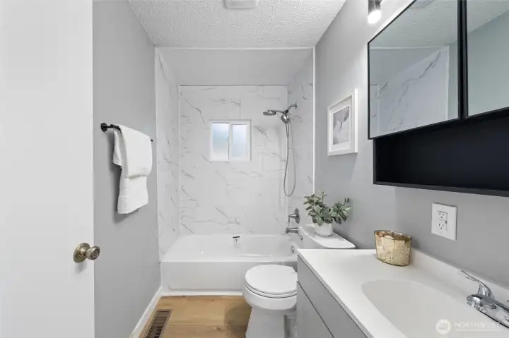 Brand New Bathroom Vanity, Shower & Tub