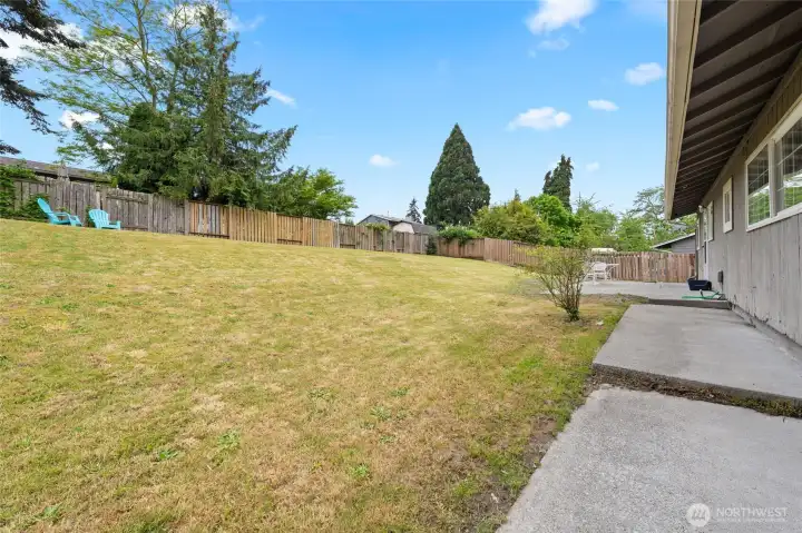 Fully Fence Backyard