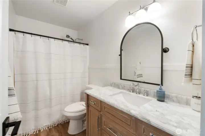 Upstairs hall bath