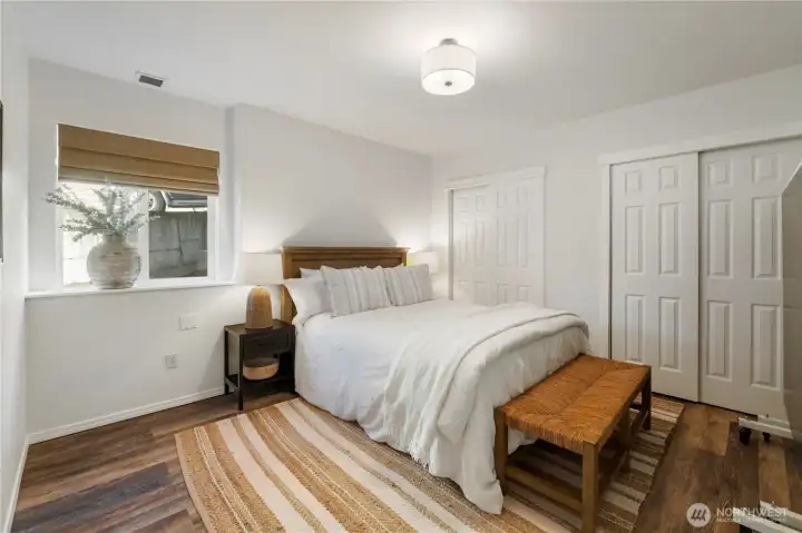 Lower level bedroom