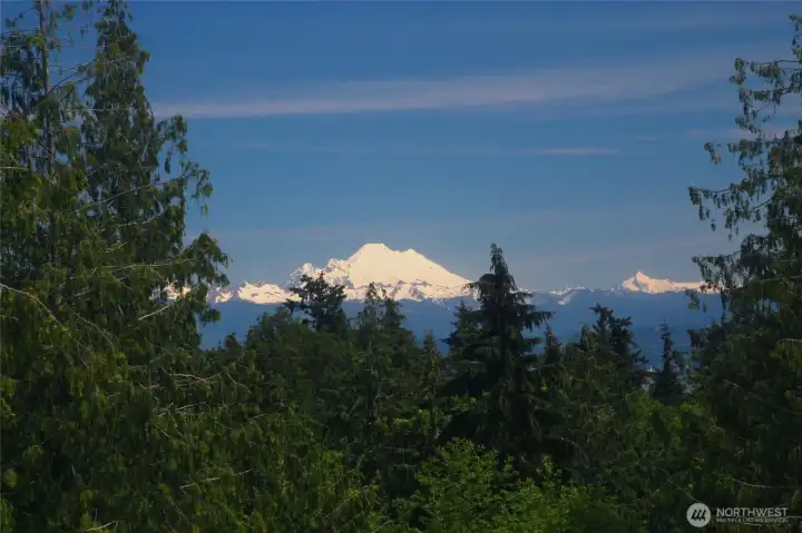 Gorgeous view of Mt Baker