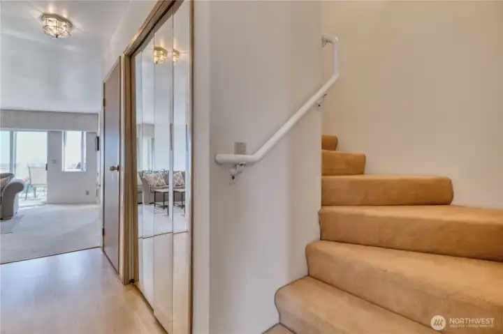 Stairs going up