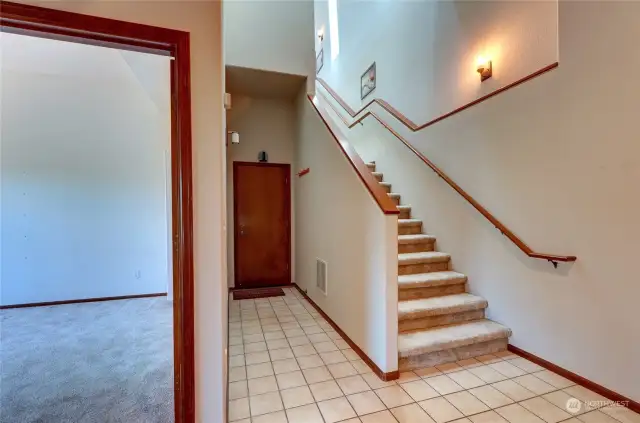 Basement stairs