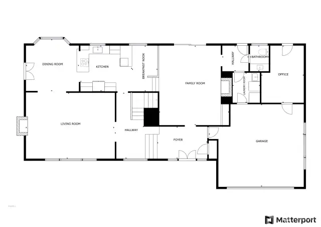 Main Level Floor Plan