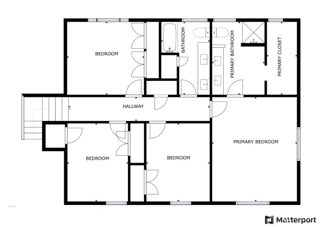 Upper Level Floor Plan