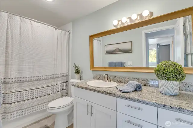 Remodeled full bathroom