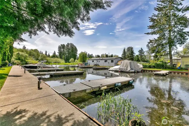 Waterfront dock
