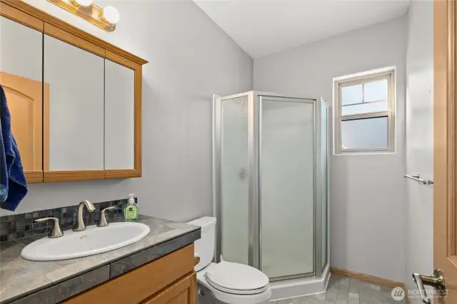 Second 3/4 bathroom