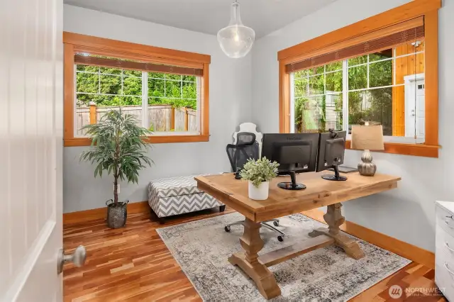 3rd Bedroom used as an office.