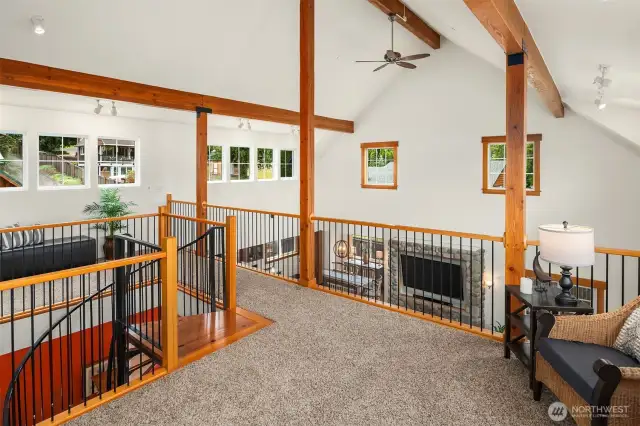 Vaulted open-beam ceilings