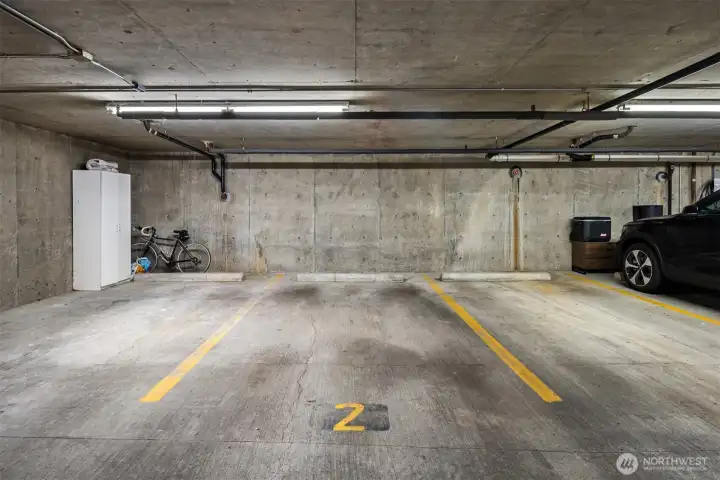 In addition to your secure garage parking spot, there’s ample street parking for guests,  making it easy to host friends and family in this coveted West Seattle location.