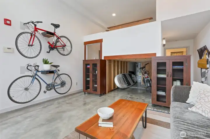 Gear garage can store so many things!