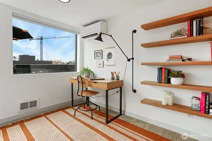 Office could be possible 3rd bedroom, workout area, library & more