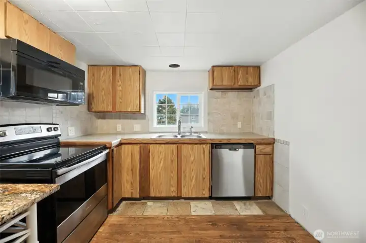 Upstairs kitchen