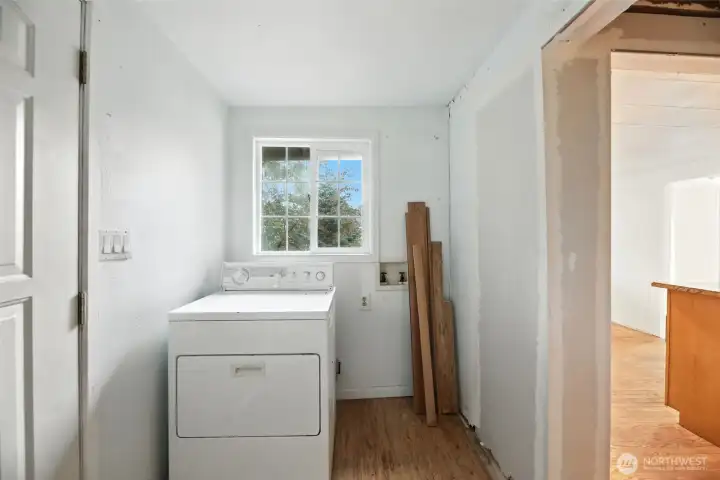 Laundry/mud porch.
