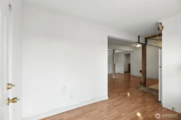Downstairs entry