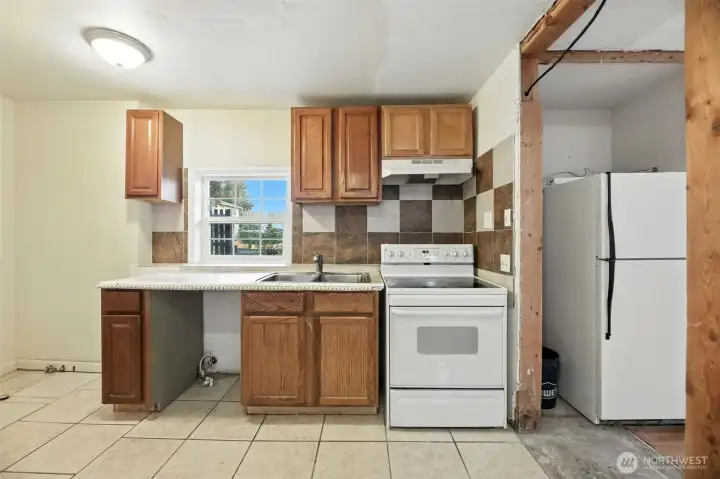 Downstairs kitchen