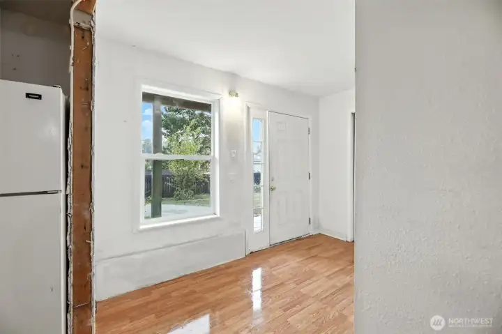 Downstairs entry