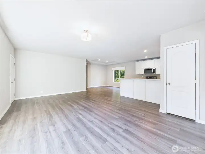 Plenty of Closet and storage space