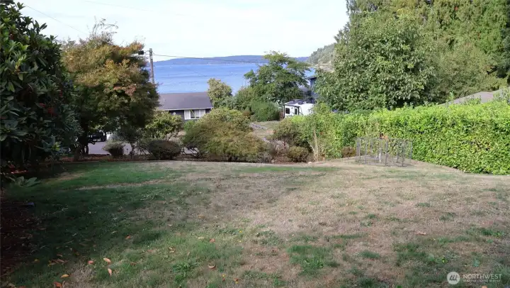 Mature landscaping