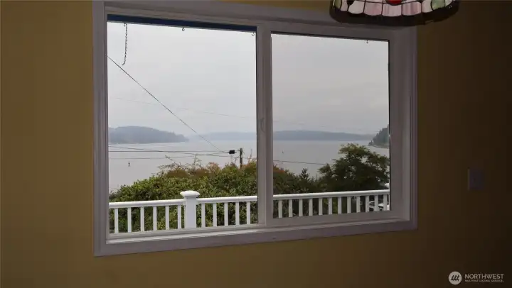 View from the kitchen window