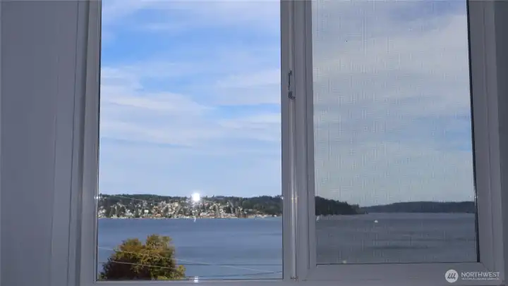Each bedroom has a view of its own!