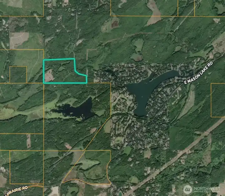 Lake Limerick to the southeast.