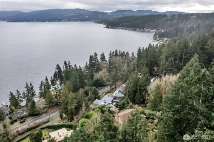 View of Lake Sammamish.