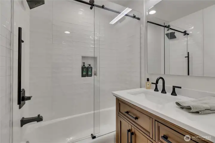 Full bathroom downstairs.
