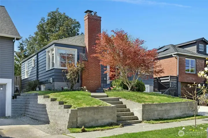 Originally built in 1941, this 1-story plus a basement is oozing with charm and craftsmanship.