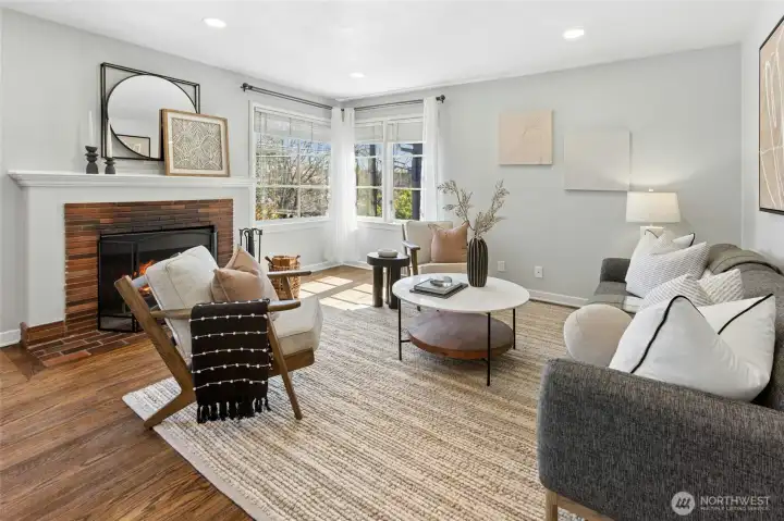 Original hardwood floors.