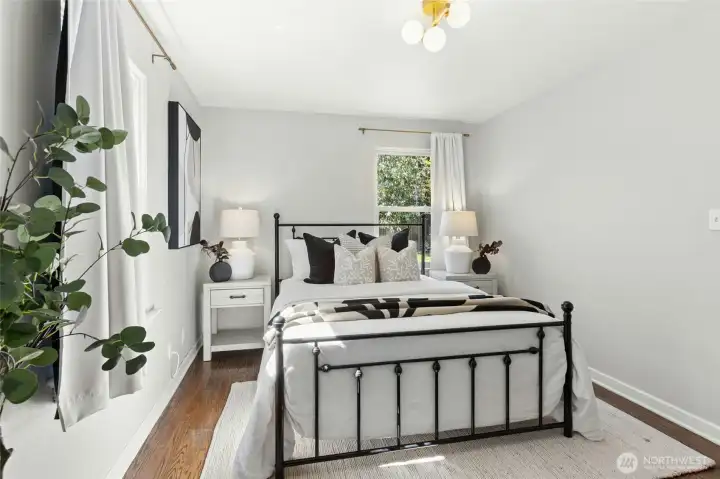 Gorgeous updated light fixtures throughout.