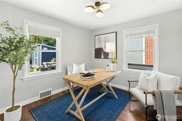 Upstairs bedroom #2.