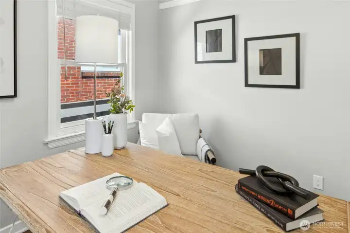 Routed ethernet throughout the house with Quantum Fiber internet service.