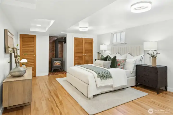 Oversized family room/bonus or use it as the primary.