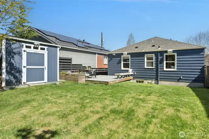 New Tuff Shed for your garden tools.