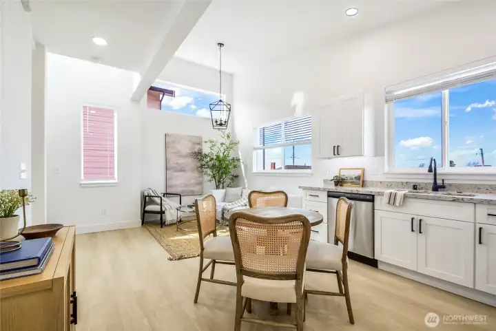 Light, bright and open floorplan!