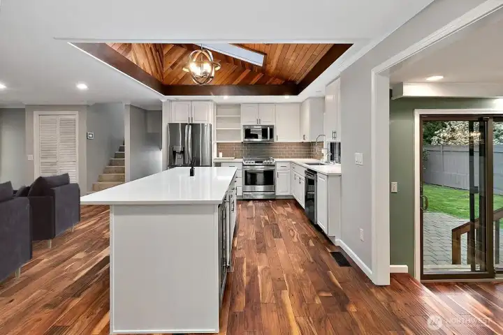 Kitchen from pantry.