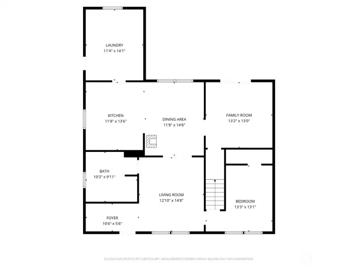 Lower floor plan
