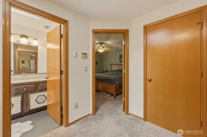 Upstairs landing.
