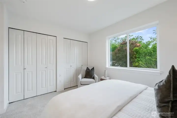 Tons of closet space