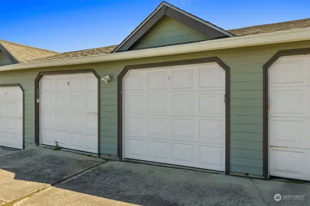 Single car Garage included